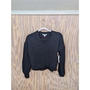 Women's No Boundaries Sweater, M, Black